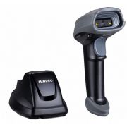 Сканер ШК MINDEO(беспроводной, 2D имидж, серый) CS2290s(CS2291) 2D HD BT, зарядно-коммуникационная база, USB
